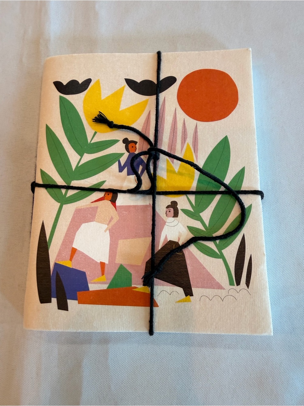 Noonday Collection Handmade Cotton Paper Journal Artist Leah Duncan